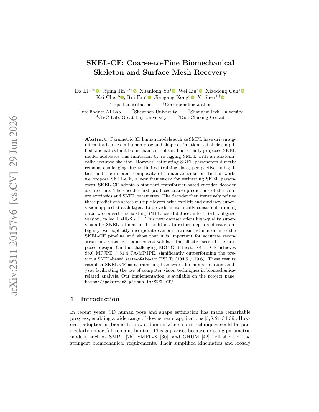 SKEL-CF arXiv paper preview